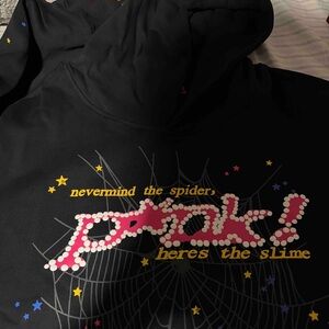 Black Graphic Hoodie